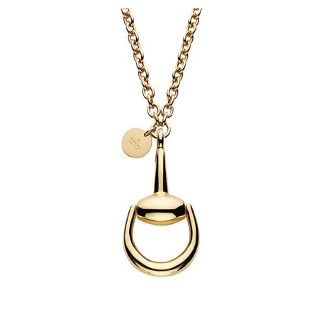 gucci horsebit 18ct yellow gold necklace|Gucci Horsebit ring.